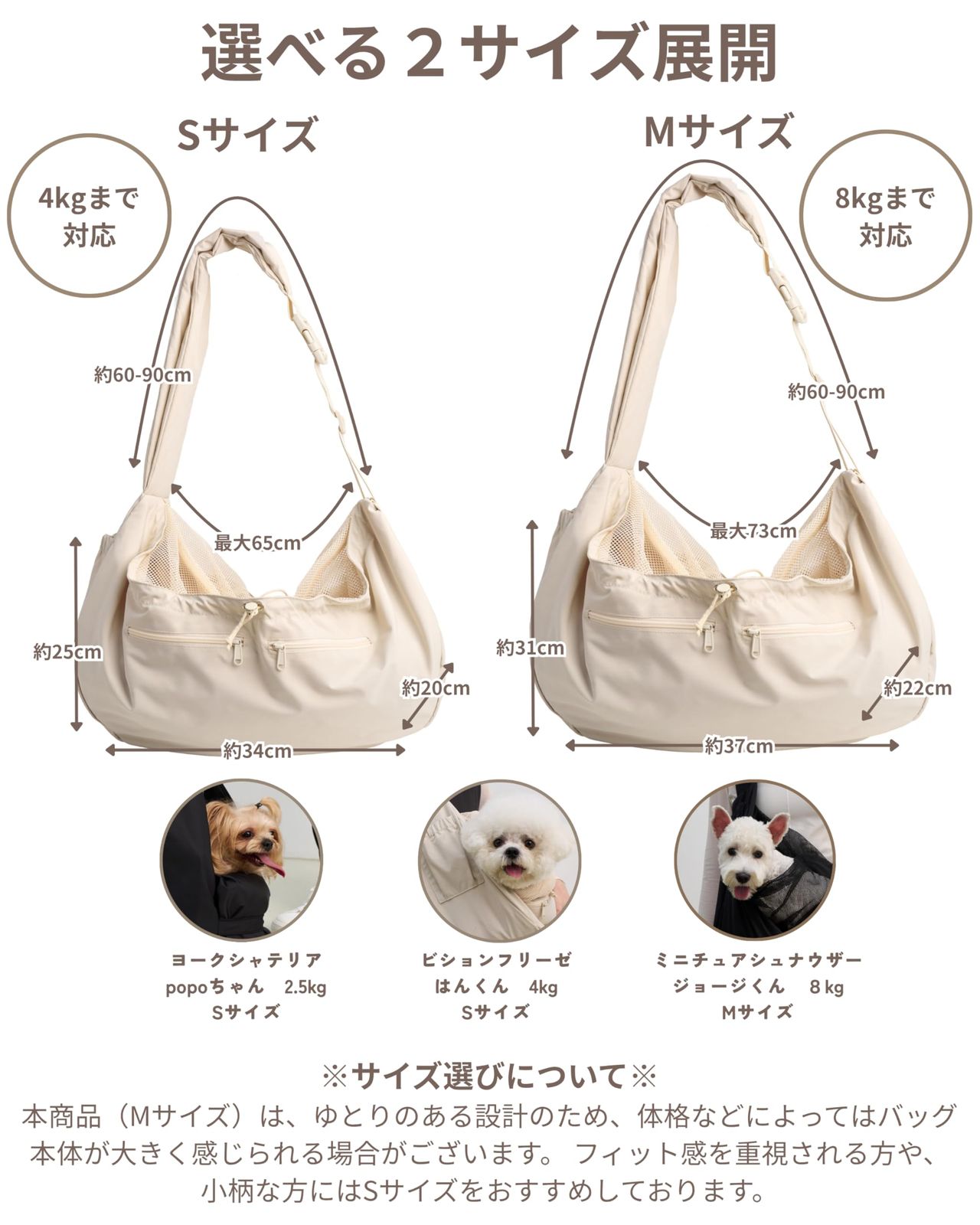 【肩ラク設計】 ROTTA Pet (ロッタペット) ペットスリング 撥水 ワイドショルダー 収納たくさん 抱っこ紐 底板付き 8キロ キャリーバッグ 犬入れるバッグ 軽量 斜めがけ スリングキャリー コンパクト 省スペース 洗える ポケット多数 飛び出し防止