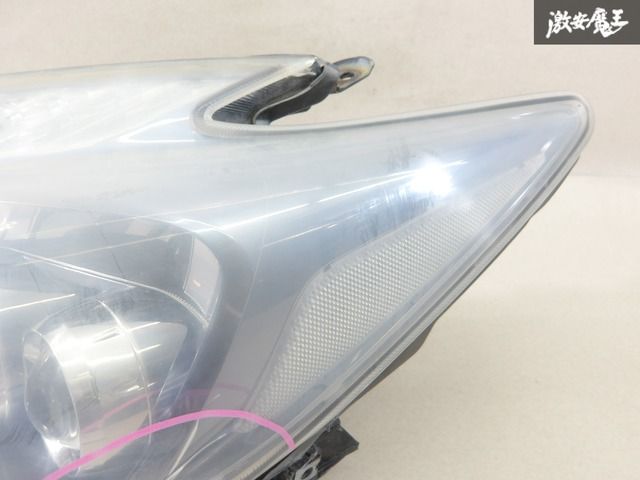 トヨタ 純正 ZVW30 プリウス 前期 2眼 LED ヘッドライト ヘッドランプ