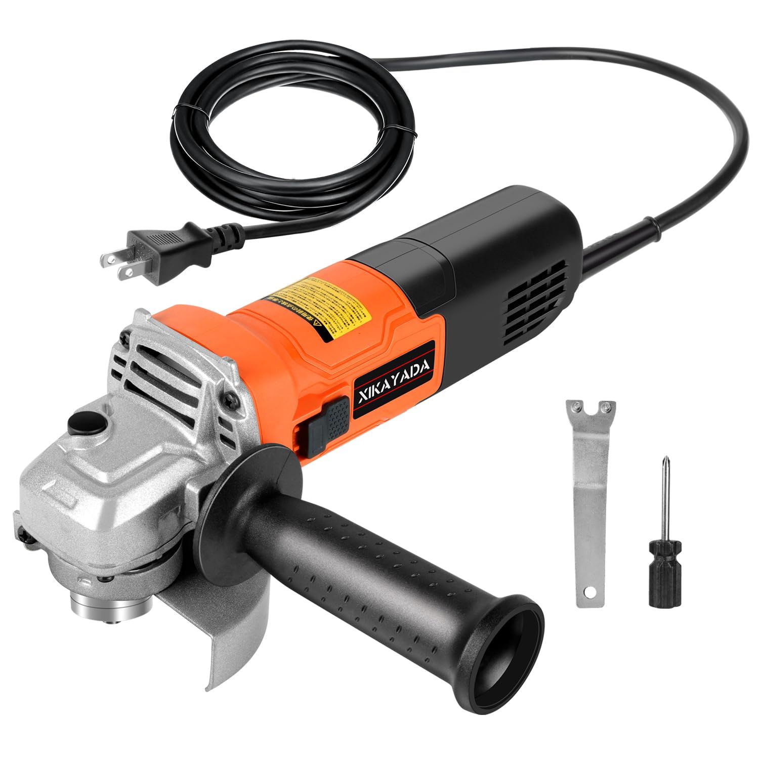 ディスクグラインダー 100mm コード式 6階段変速 900W・9A 強力 サンダー 切断/研磨/研削 バリ取り 表面仕上 錆落とし等適用 電動グラインダー 国内発送