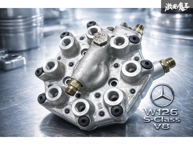【希少・未使用品!!】 メルセデス ベンツ 純正 W126 Sクラス V8 燃料 ディストリビューター デスビ Kジェトロ 0 438 100 068 当時物 棚