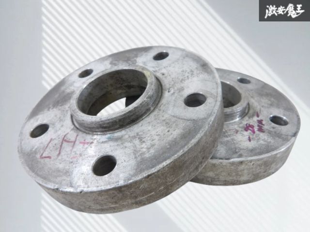 ポルシェ 純正 930 カレラ ターボ ワイドトレッドスペーサー ワイトレ 左右 厚さ 28mm PCD130 ハブ径 71.6 M14×1.5 5H 964 993 即納 棚