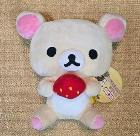 ♡新品♡コリラックマ 5点 SPINNS チャイロイコグマ ぬいぐるみ いちご いちごモチーフがきゅんと可愛い♡】コリラックマ×いちごがテーマの