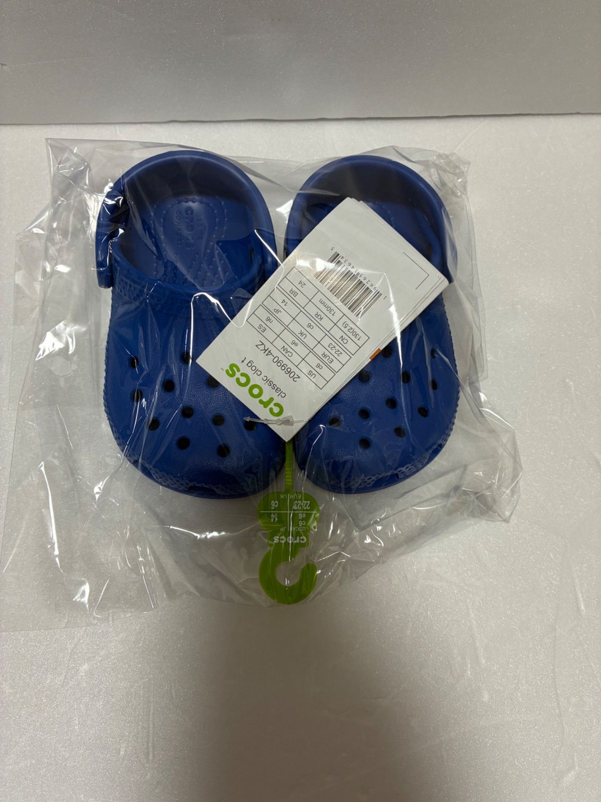 新品　[クロックス] サンダル トドラー クラシック クロッグ トドラー ブルーボルト 14cm