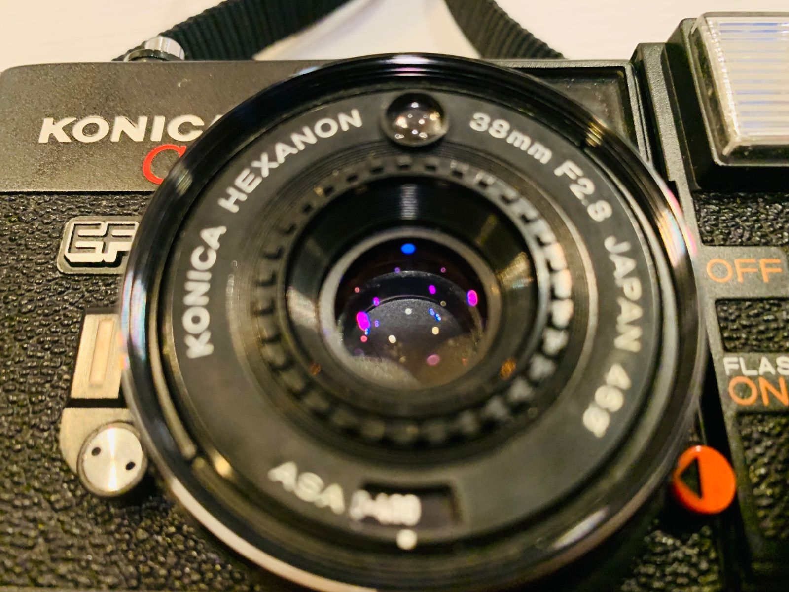 完動品】フィルムカメラ Konica C35 EF ピッカリコニカ - メルカリ
