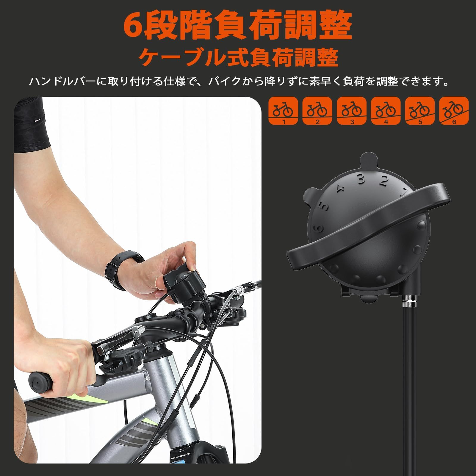 新品 Sportneer ローラー台 自転車トレーナ 自転車トレーニング 固定式 
