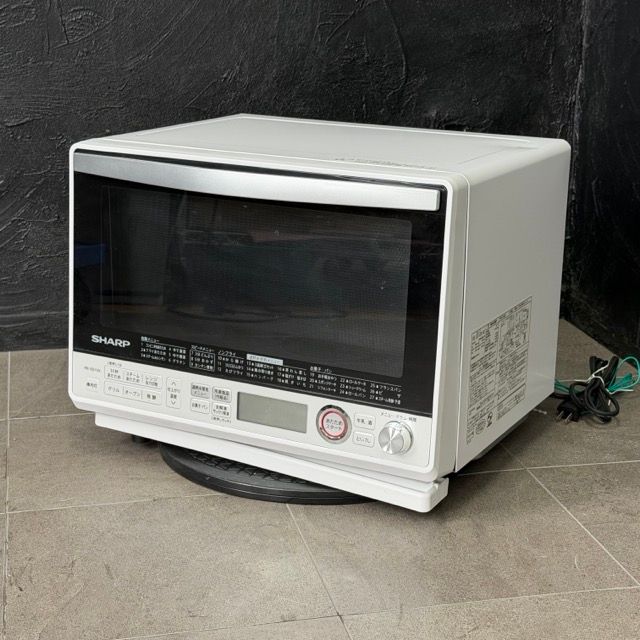 ジャンク】 SHARP オーブンレンジ RE-SS10X ホワイト ジャンク品
