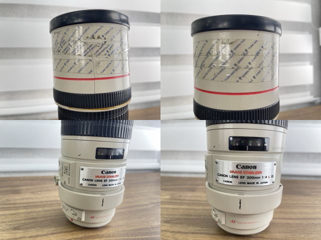 望遠レンズ 【中古】CANON キャノン LENS EF 300mm 1:4 L IS IMAGE