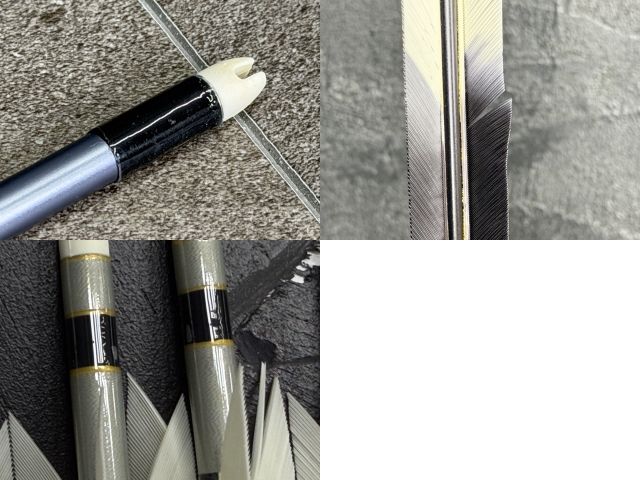 弓道 矢 6本セット 全長(約)：103.5㎝ EASTON/イーストン XX75 2015 専用ケース付き 札幌市 東区 美品 矢 6本セット 【中古】 EASTON イーストン 1913 XX751本おまけ