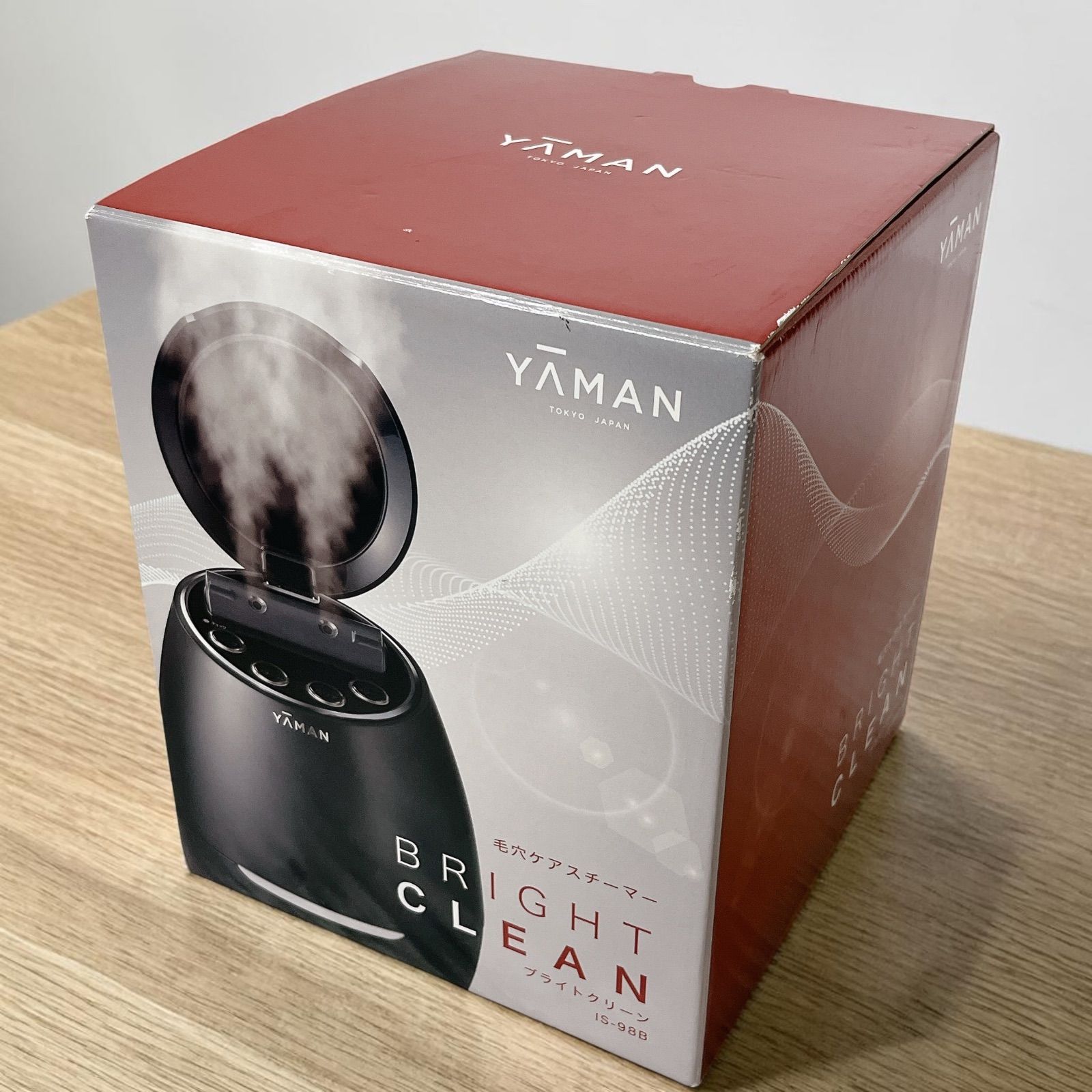 YA-MAN IS-98B ブライトクリーン 毛穴ケアスチーマー #0423-7 ヤーマン 
