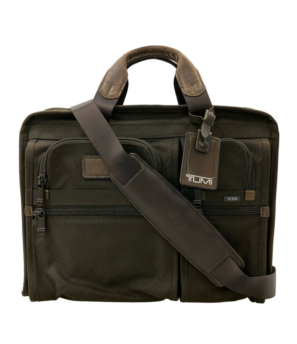 トゥミ/TUMI ビジネスバック26145D2 Tumi Black Alpha 2 FXT T-Pass Expandable Laptop Brief Bag