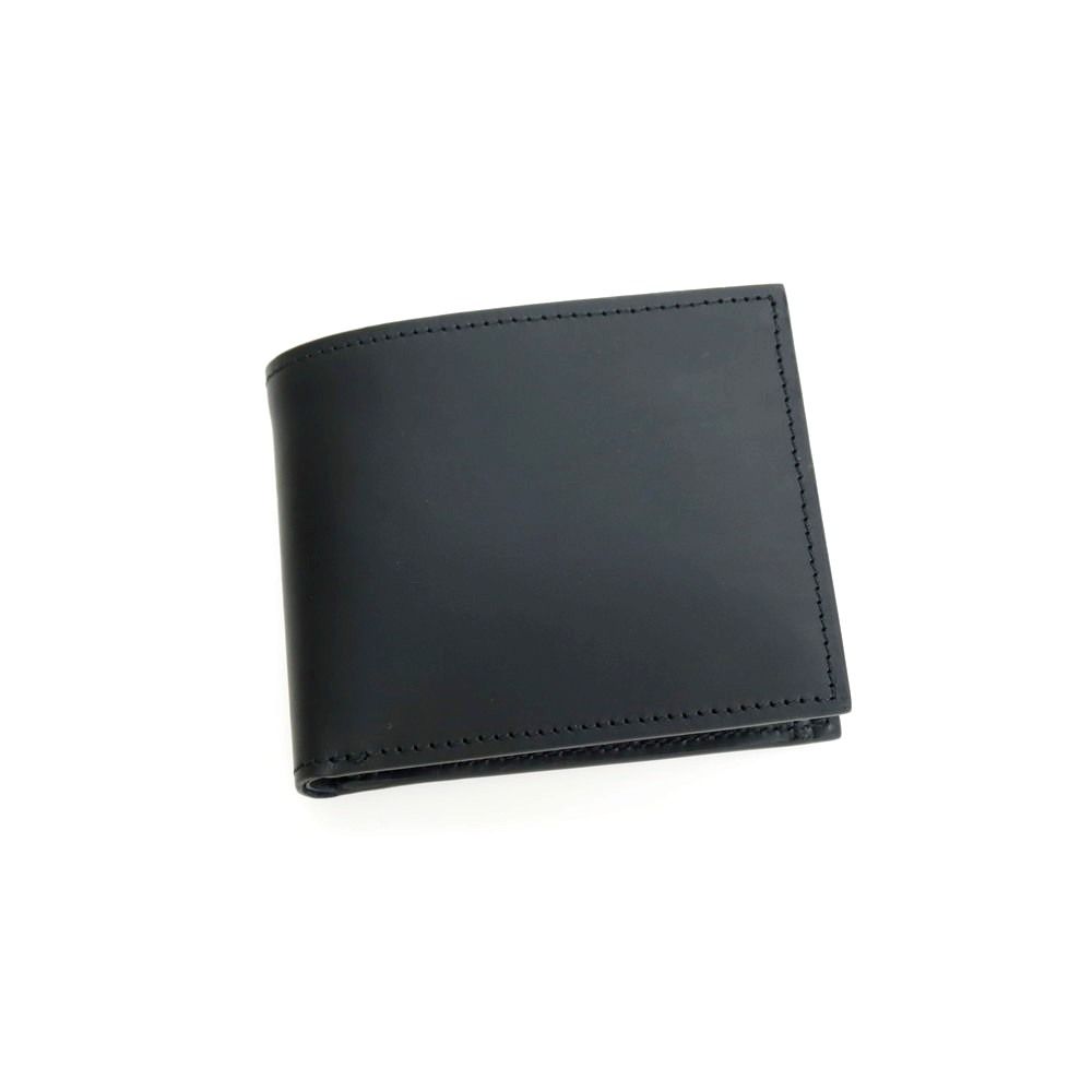 【中古】ボルドリーニ セレリア BOLDRINI SELLERIA 銀座和光別注 レザー 二つ折り財布 ブラック【メンズ】 中古】ボルドリーニ セレリア BOLDRINI SELLERIA 銀座和光別注 レザー