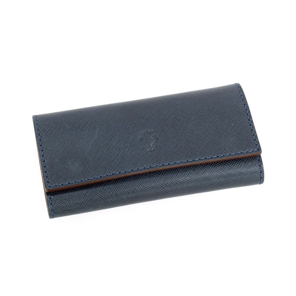 中古】フェリージ Felisi 921 レザー キーケース ダークネイビーx