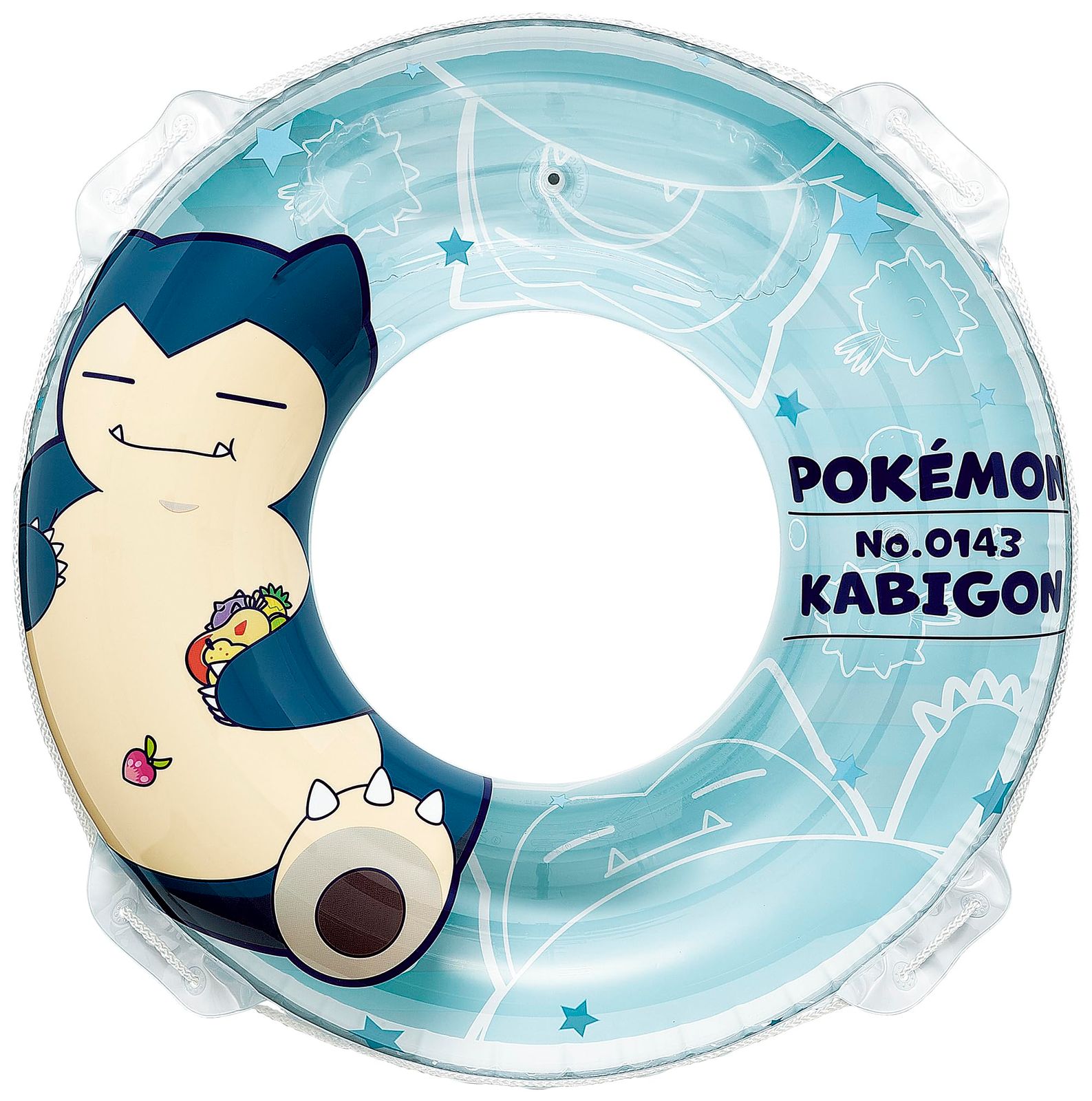 新品 イガラシ ポケモン100cmウキワブルー（ロープ付き） 膨らんだ状態の浮輪の内周が約130～135cm AHD-100G