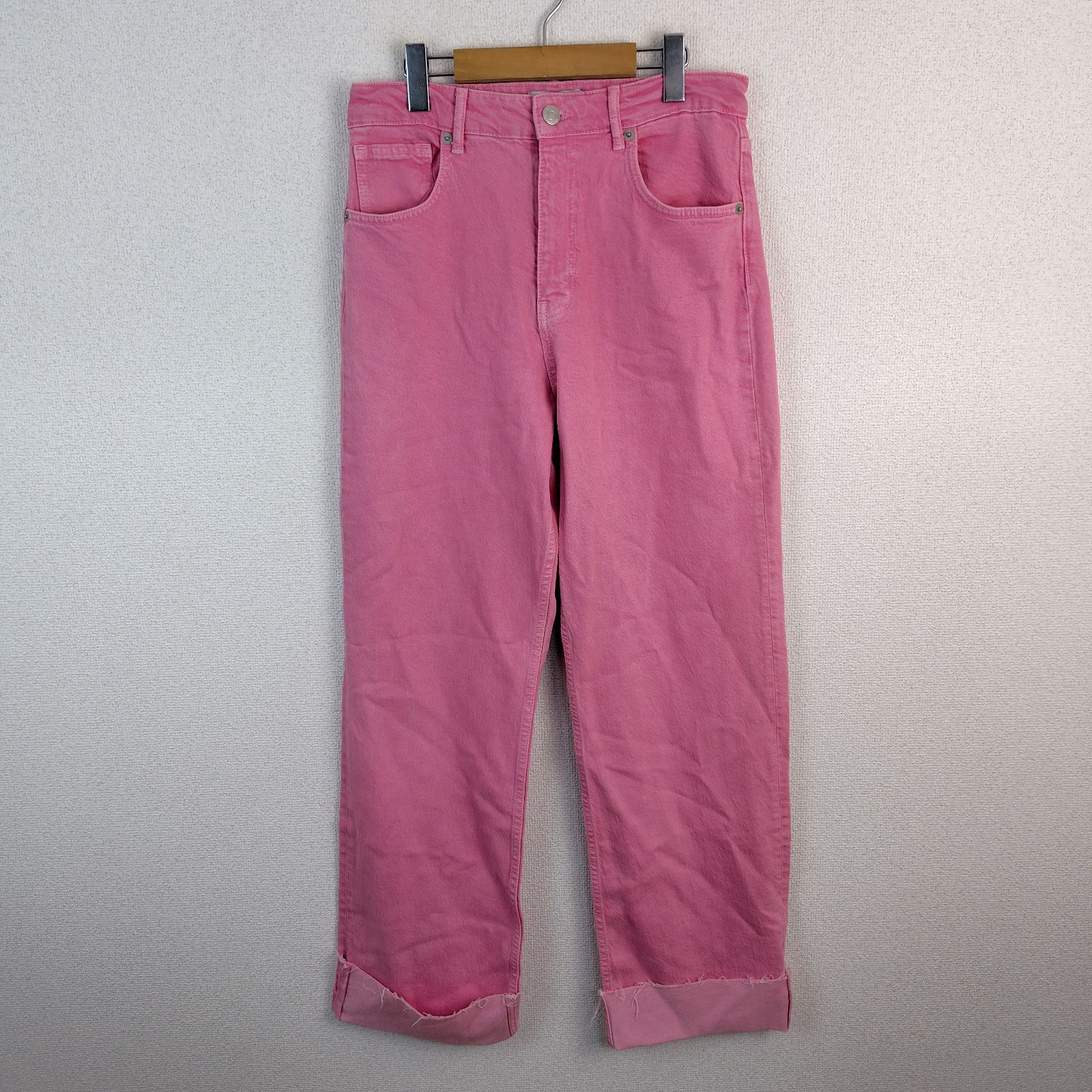 ZARA ザラ デニムパンツ ジーンズ ピンク 40サイズ 古着 Y2K 