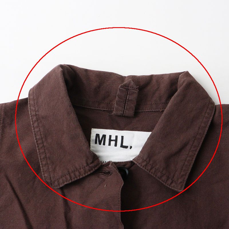 エムエイチエル マーガレットハウエル MHL COTTON END ON END プル