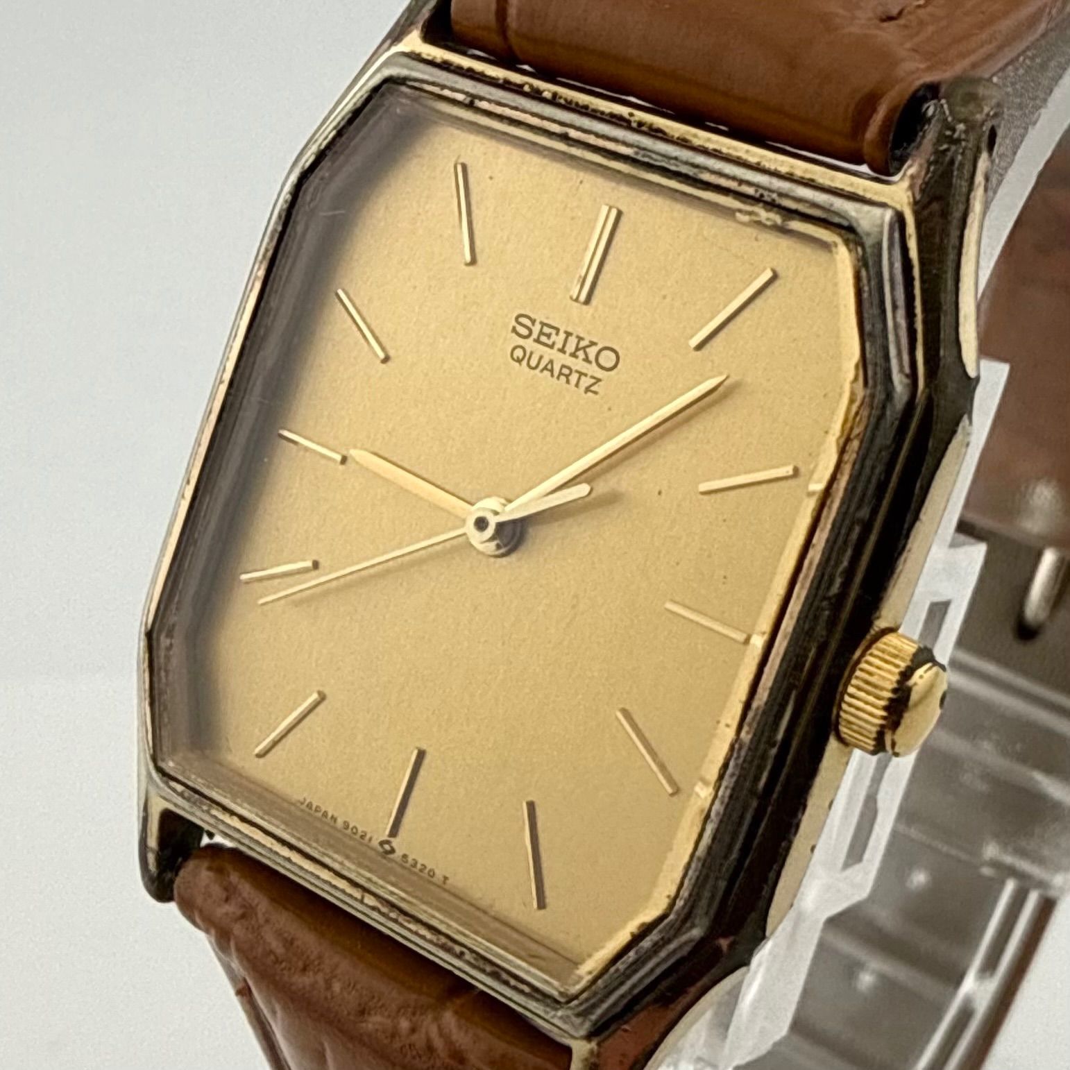 オンライン価格 稼働品 セイコー SEIKO メンズ 腕時計 クォーツ レザー