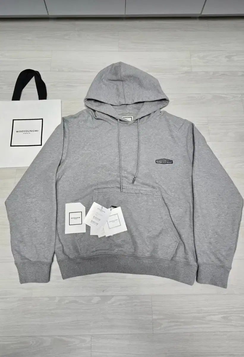 WOOYOUNGMI ウーヨンミ グレー フーディー Tシャツ 46