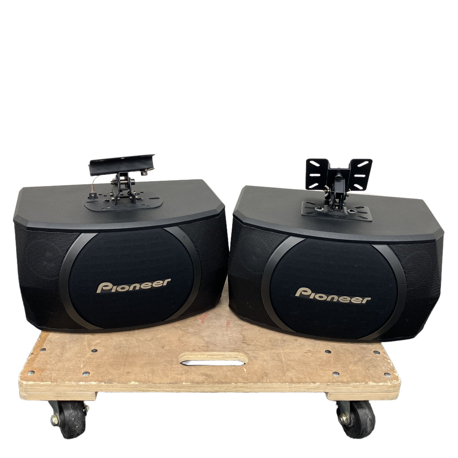 パイオニア PIONEER レトロ ペアスピーカー☆CS-F6 Pioneer パイオニア CS-X060 業務用 カラオケ スピーカー ペア 中古
