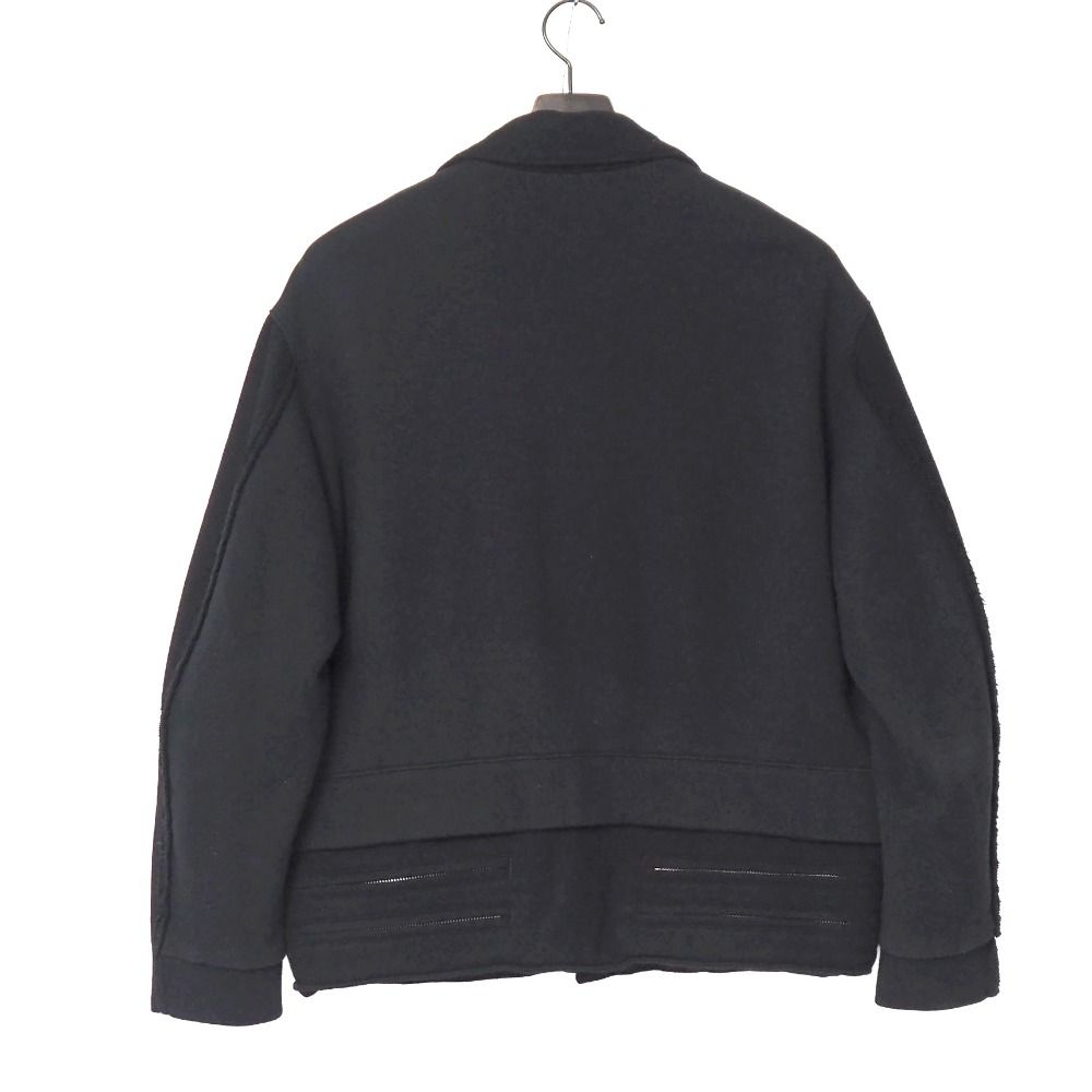 22AW 本日まで UNDERCOVER スウェット切替ライダース ライダース 後