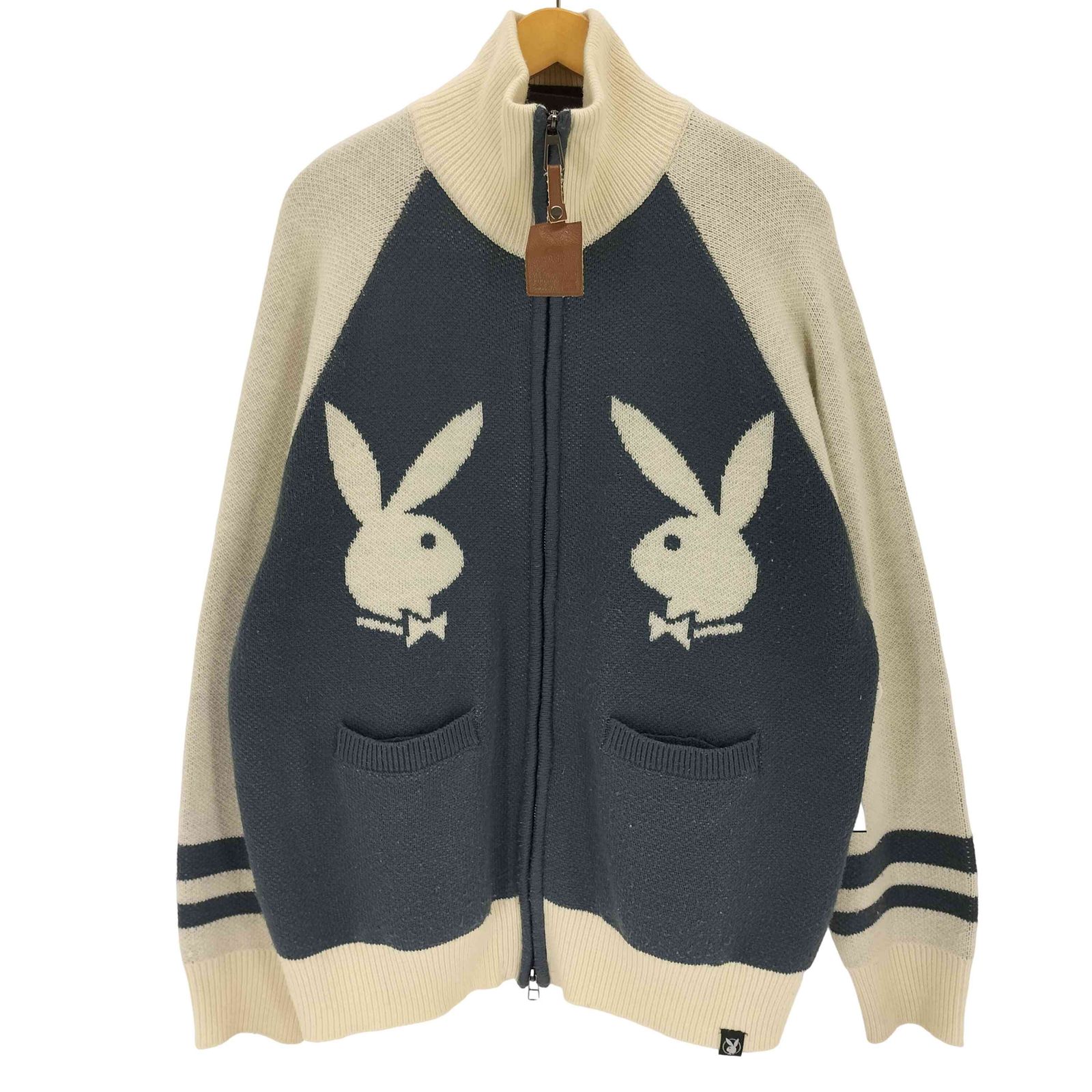 プレイボーイPLAYBOY BUNNY COWICHAN LIKE SWEATER メンズJPN：L 