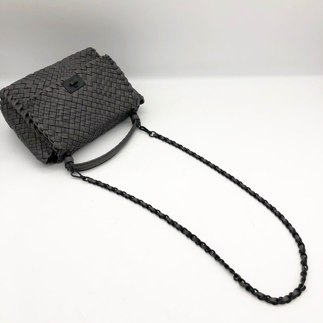 超希少】 ヒロココシノ イントレチャート 編み込み 2way チェーン 