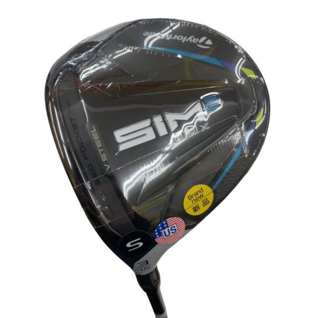 中古】 テーラーメイド SIM2 MAX 3W レフティ USA フェアウェイウッド
