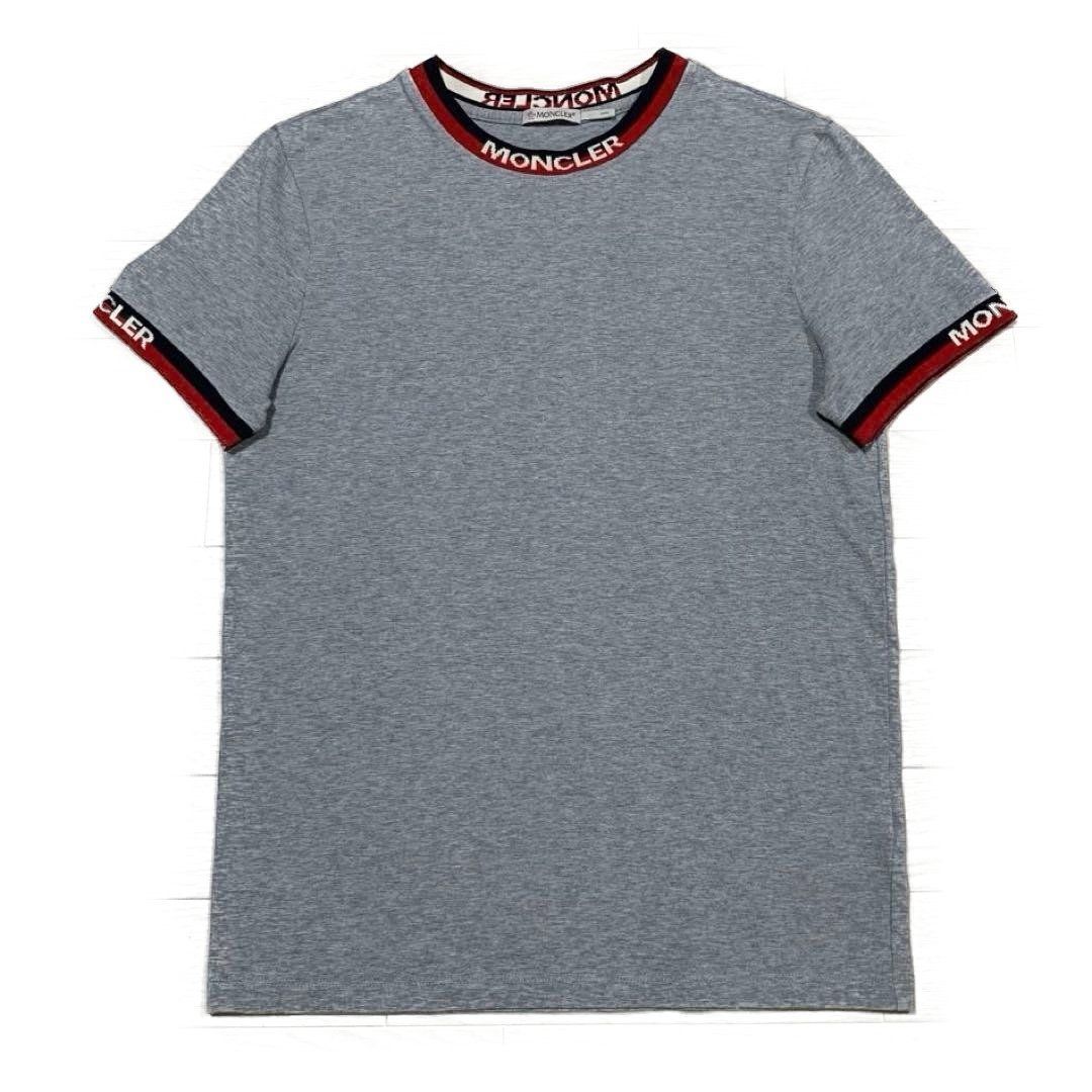 モンクレール　レタリング　ロゴ　XS グレー　Tシャツ　5S452 16,280円