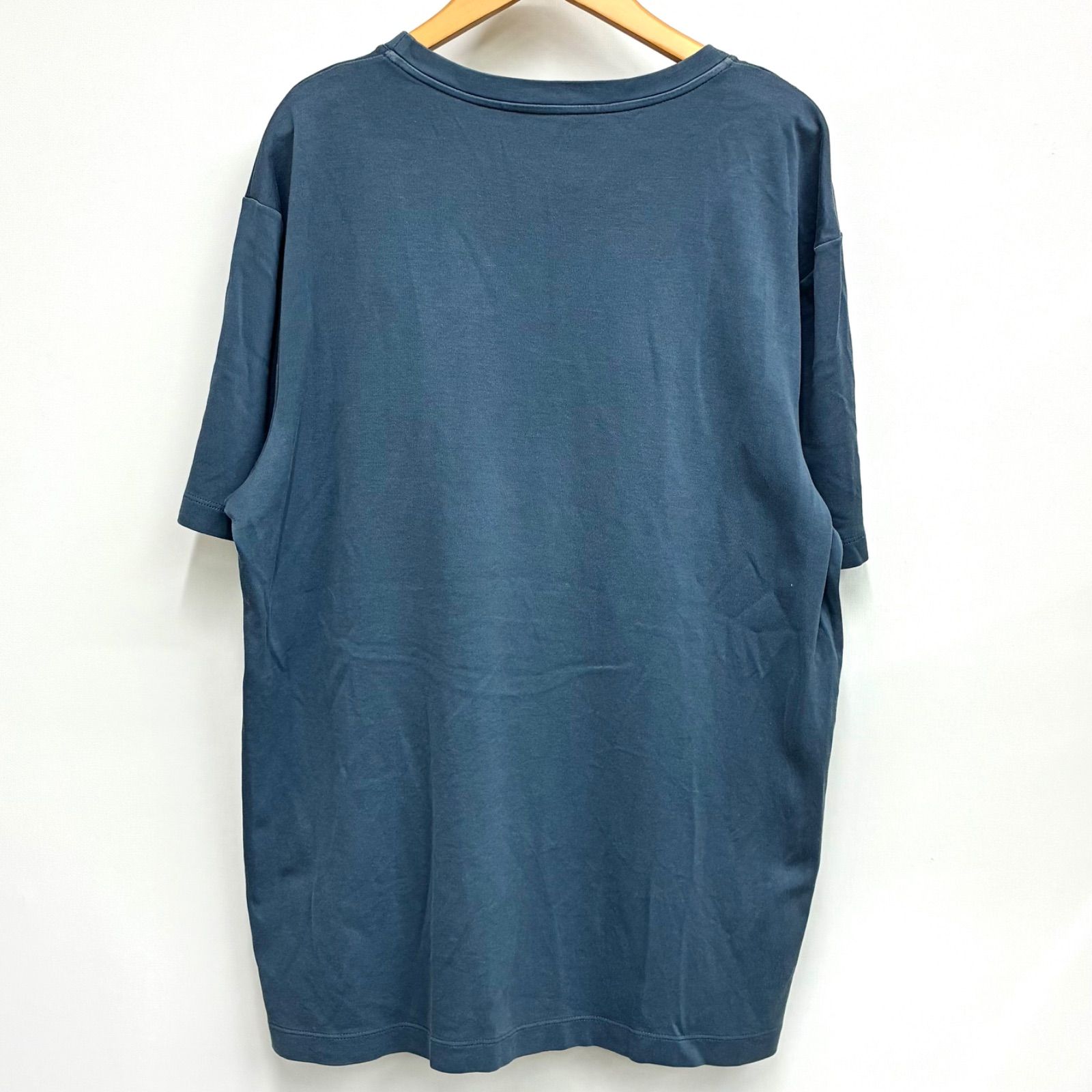 ルイヴィトン LOUIS VUITTON】メンズ フロッキークロスロゴTシャツ 