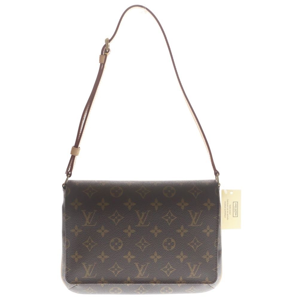 【LOUIS VUITTON/ルイ・ヴィトン】 ミュゼットタンゴ モノグラム　 M51257 ワンショルダー ショルダーバッグ PVC ブラウン レディース【中古】【真子質店】【GD】【MaSx】 LOUIS VUITTON/ルイ・ヴィトン】 ミュゼットタンゴ モノグラム M51257