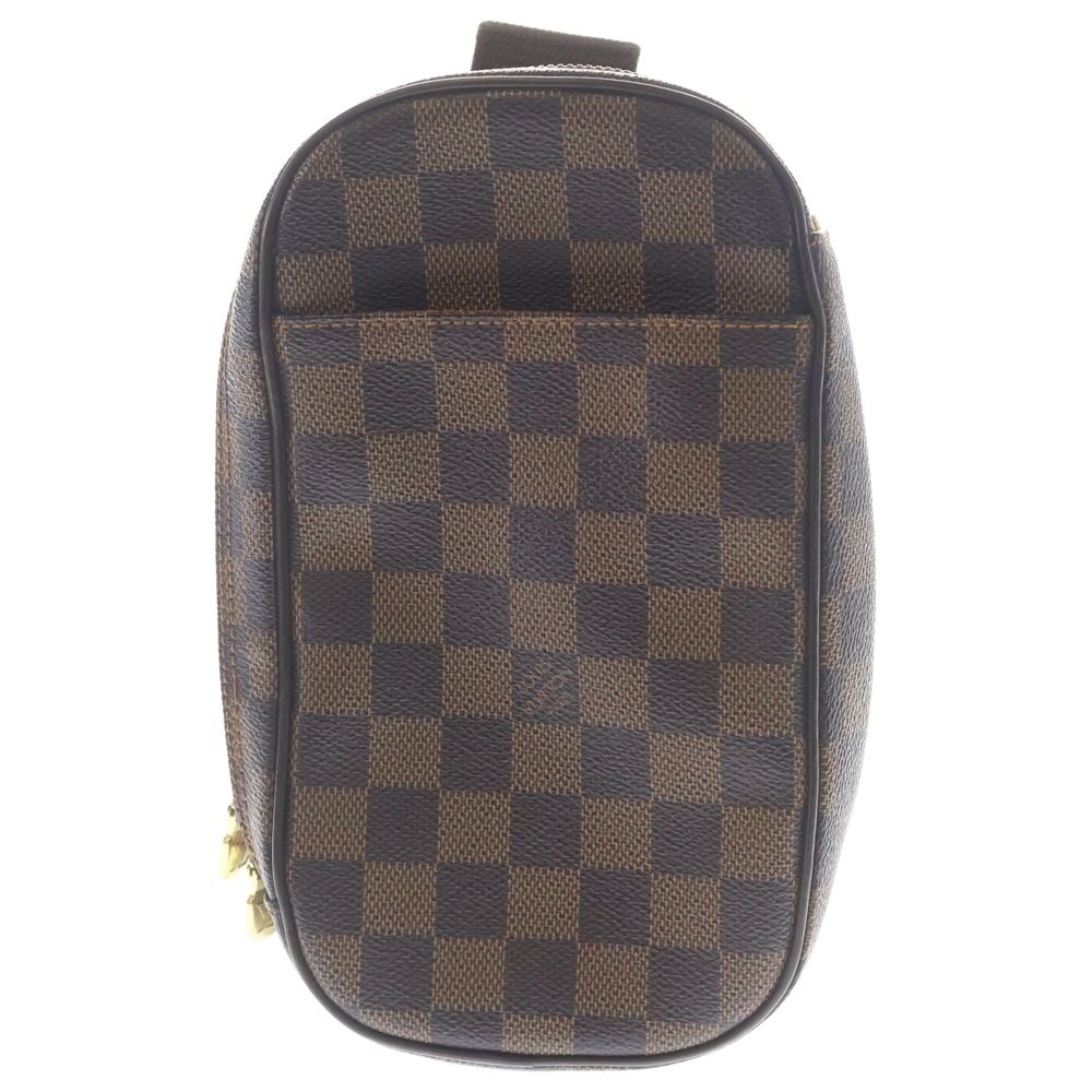 ヴィトン　ダミエ　ボディバッグ LOUIS VUITTON (ルイヴィトン) ダミエ ポシェットガンジュ ウエスト