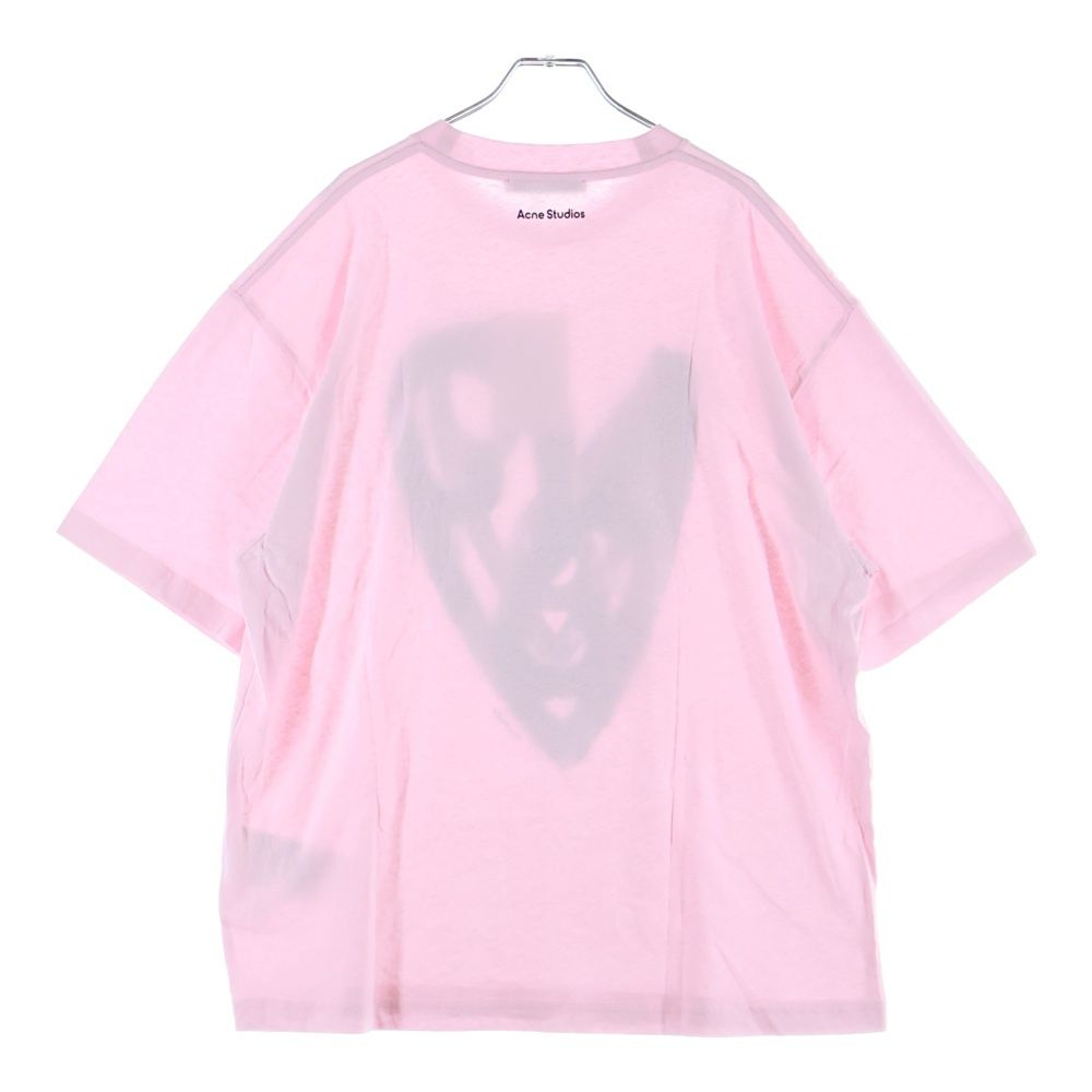 Acne Studios (アクネ ストゥディオズ) ハートロゴ 半袖Tシャツ