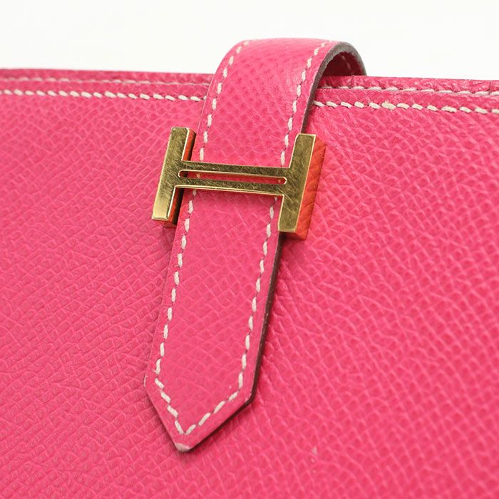 HERMES エルメス ベアンスフレ 長財布ニ折小銭入付き/ベアンスフレ
