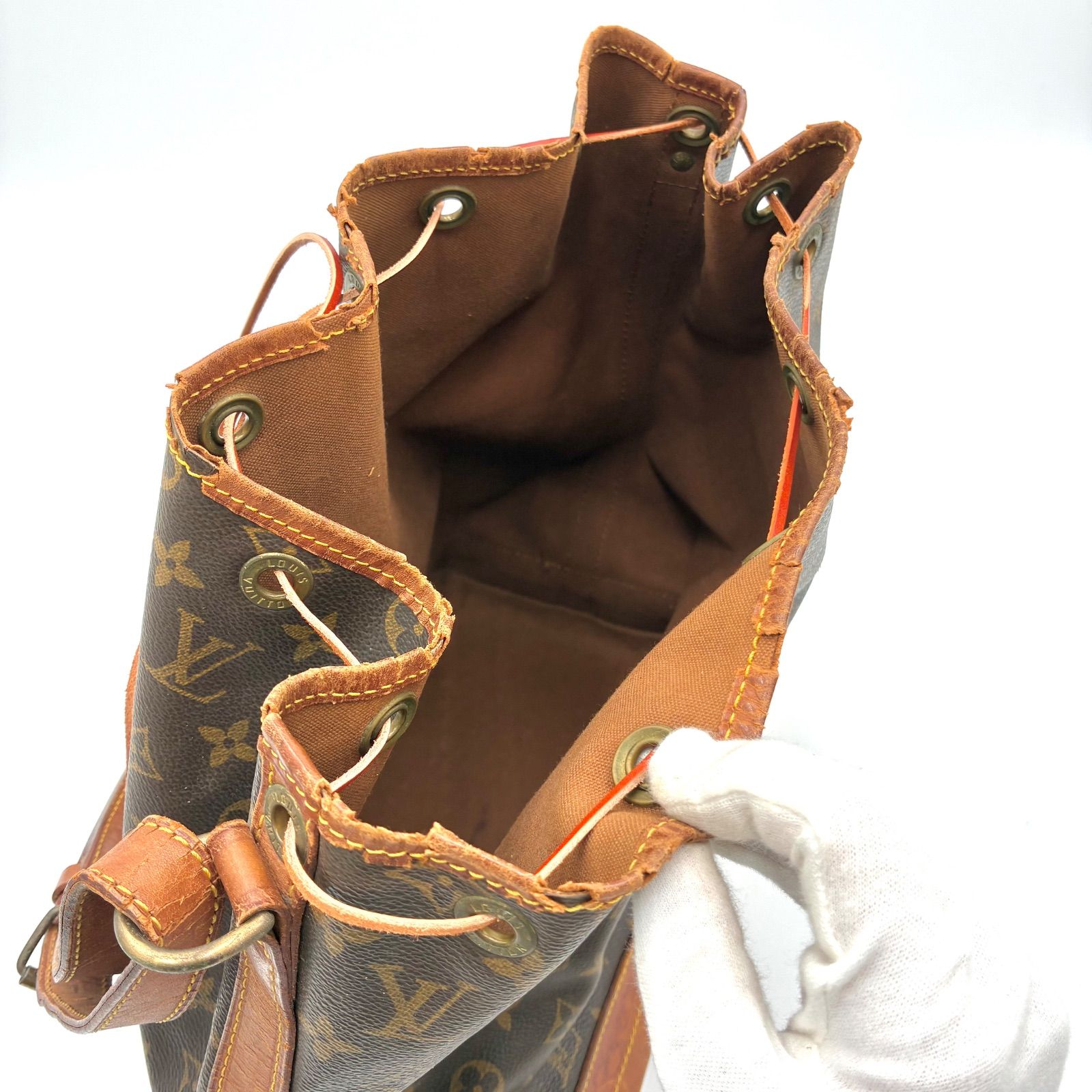 LOUIS VUITTON ルイヴィトン ノエ モノグラム 巾着 ショルダーバッグ 