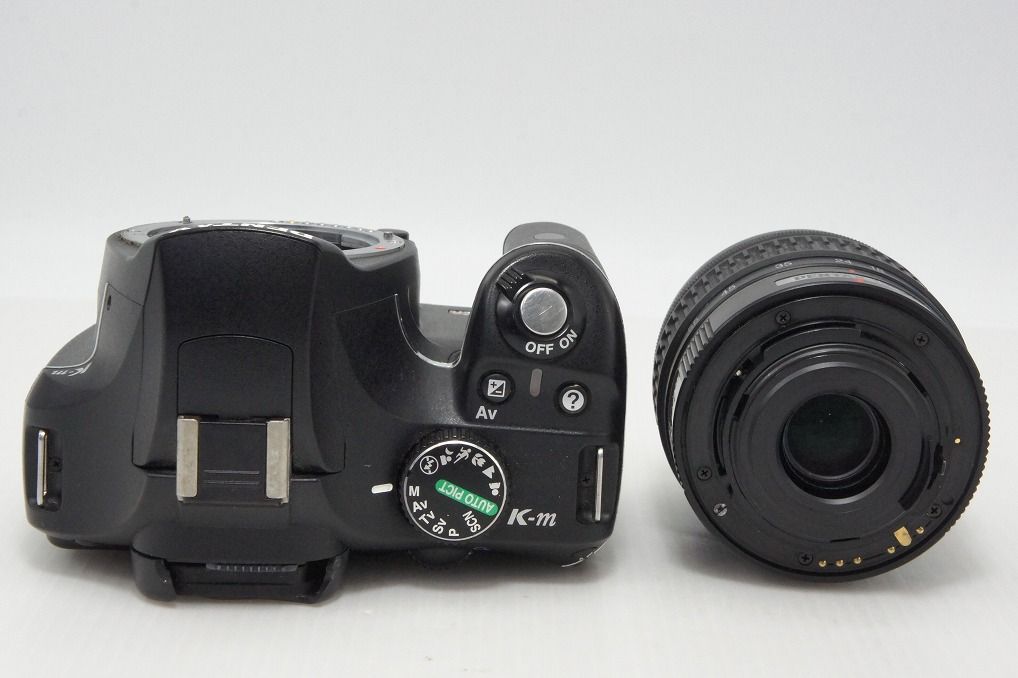 動作品 PENTAX K-m デジタル一眼レフカメラ 18-55mm レンズ付き ペンタックス 中古 1年保証 美品 PENTAX K-m レンズキット DAL 18-55mm