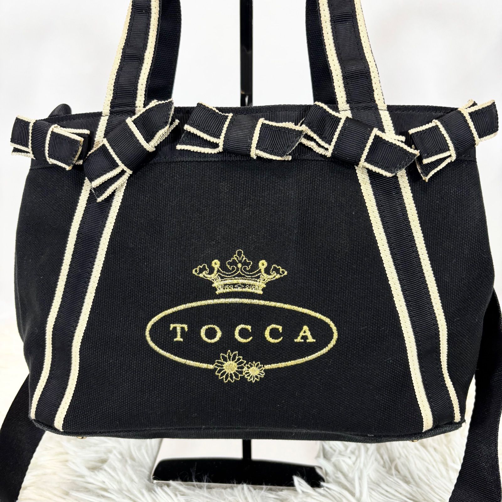 トッカ TOCCA 2WAY トートバッグ クロスボディー 手持ち 手提げ 