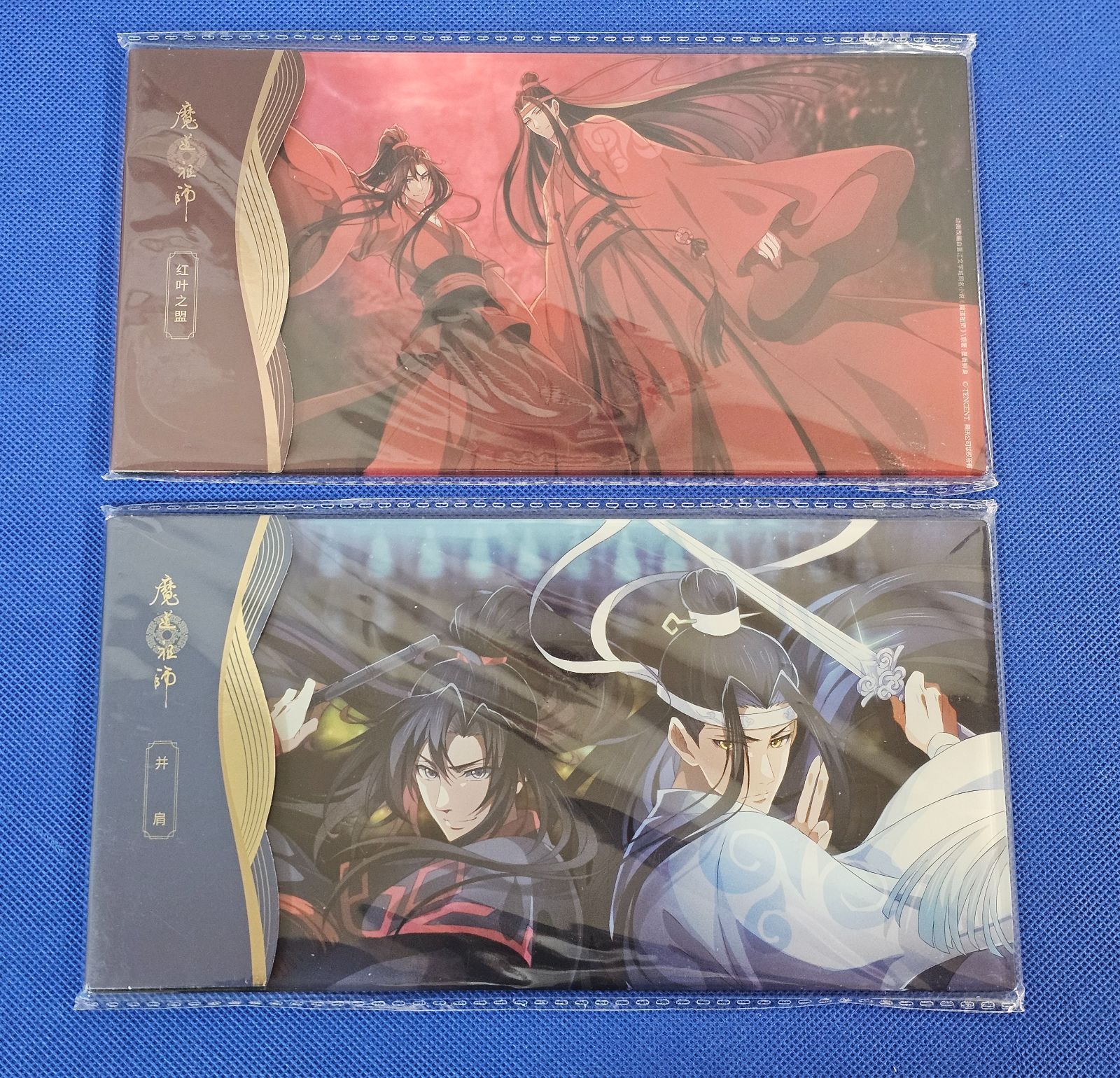 W9-46】◎魔道祖師 アクリルボード まとめ売り 2点セット 紅葉之盟 