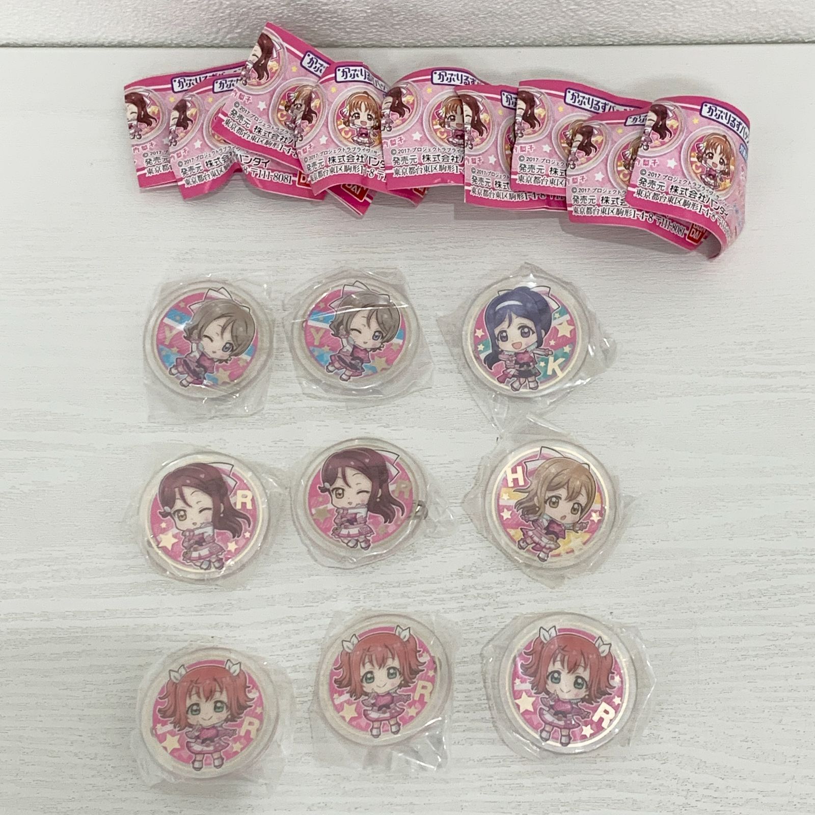 ラブライブ!サンシャイン!! かぷりるずバッジspecial 9個セット 渡辺曜