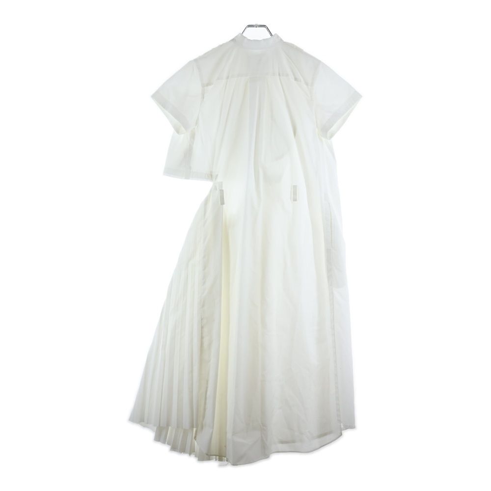 Sacai (サカイ) 20SS White Cutaway Shirt Dress カッタウェイシャツ
