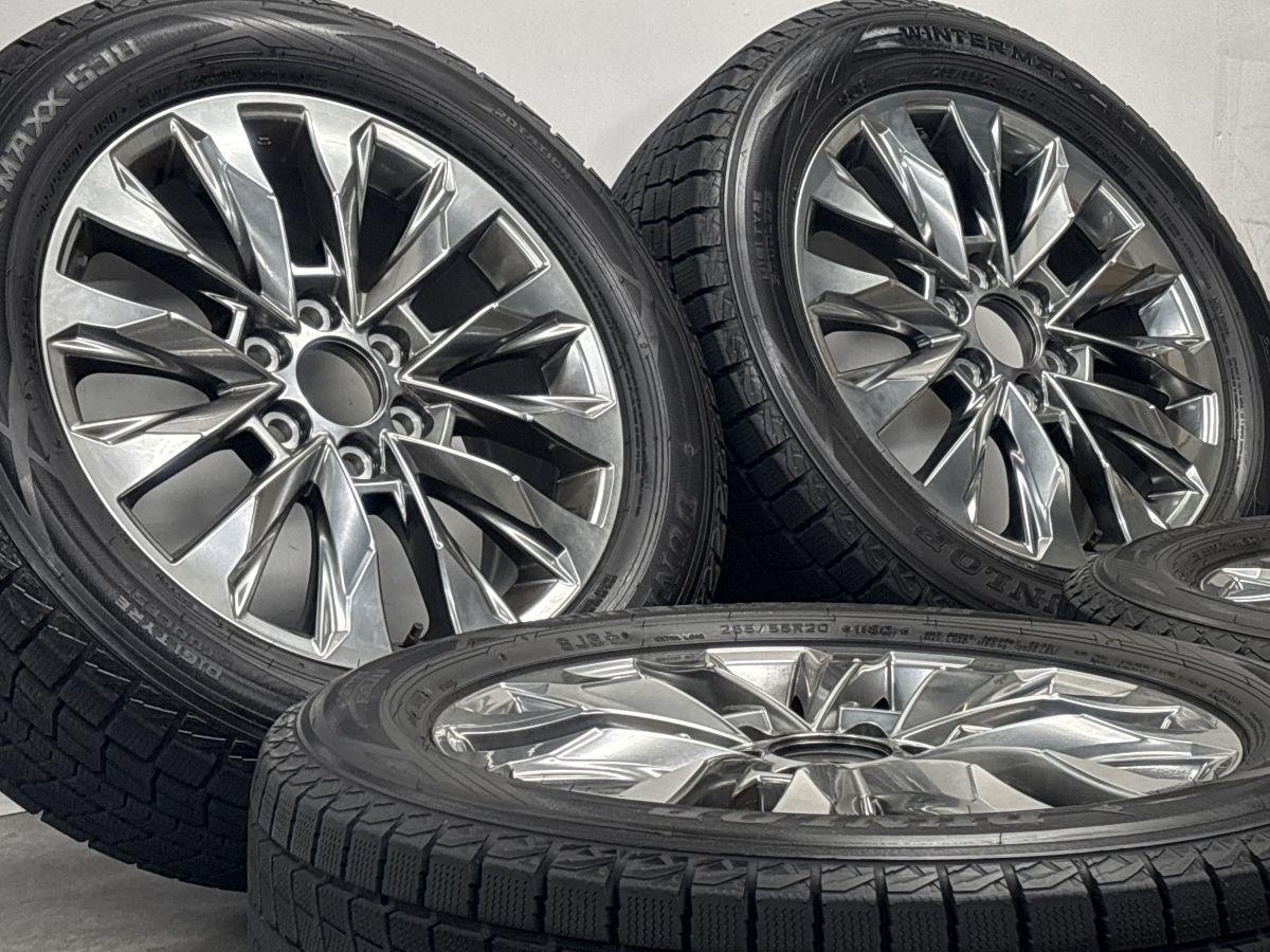 バリ溝 美品】トヨタ ランドクルーザー300 ZX 純正 20in 8J +60 PCD139