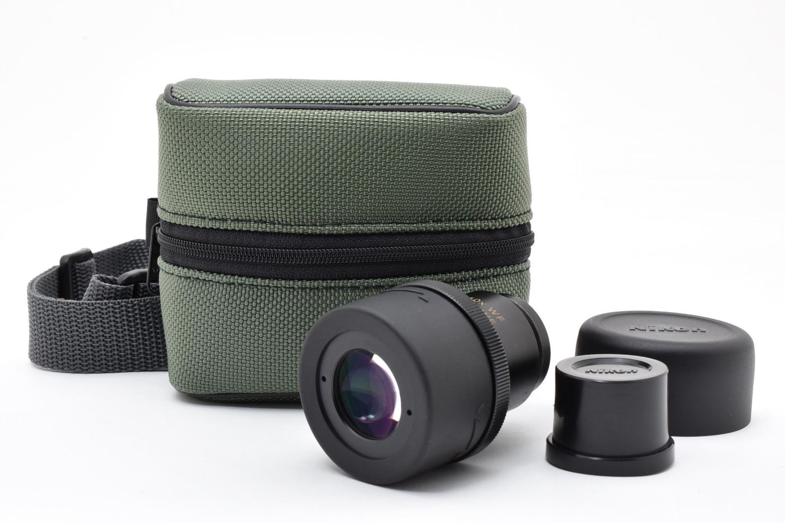 【美品】Nikon フィールドスコープ 接眼レンズ 75x/60x WF ワイドアイピース
