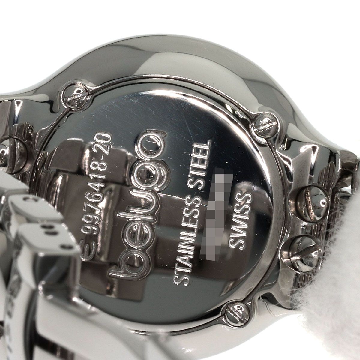 EBEL エベル E9157428 ベルーガ ベゼル ダイヤモンド 腕時計 SS SS 