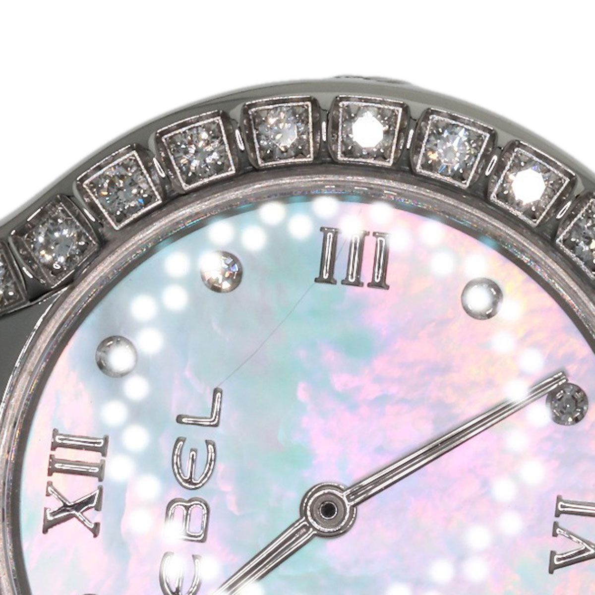 EBEL エベル E9157428 ベルーガ ベゼル ダイヤモンド 腕時計 SS SS 