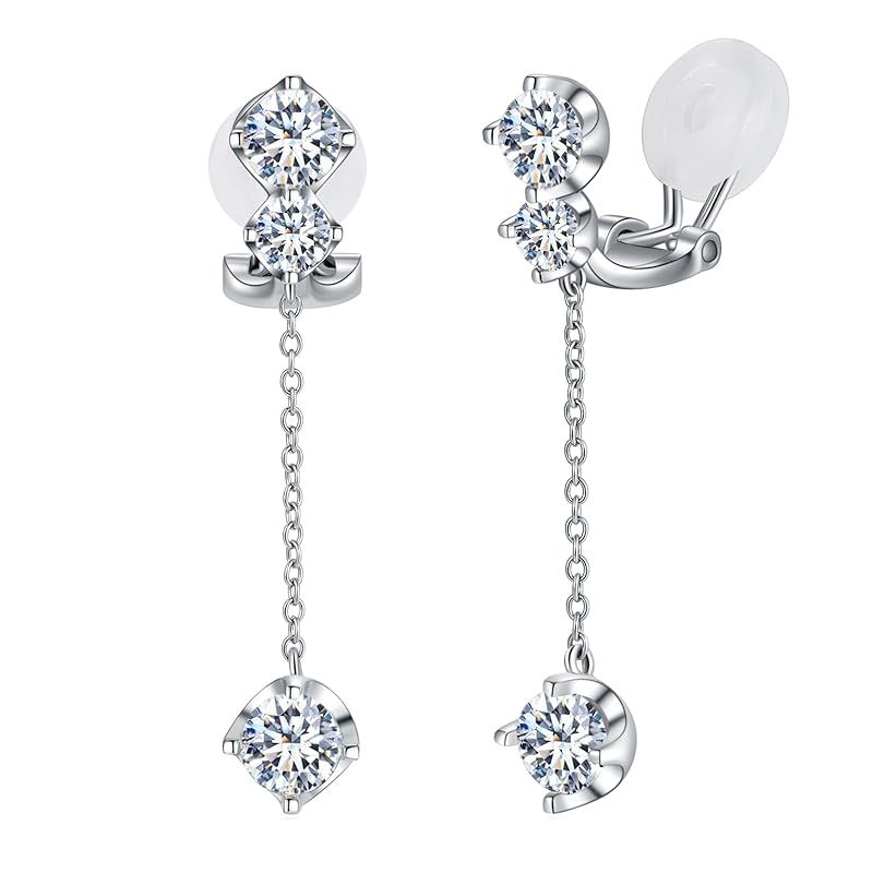 【新品】 FH.bird イヤリング レディース 人気 揺れる 痛くない 5Aジルコニア 金属アレルギー対応 結婚式イヤリング 4月?生石 ブランド おしゃれ 上品 パーティーィ デート 4月誕生日 母の日 プレゼント 母の日 ギフト 入学式 卒業式 女性 0