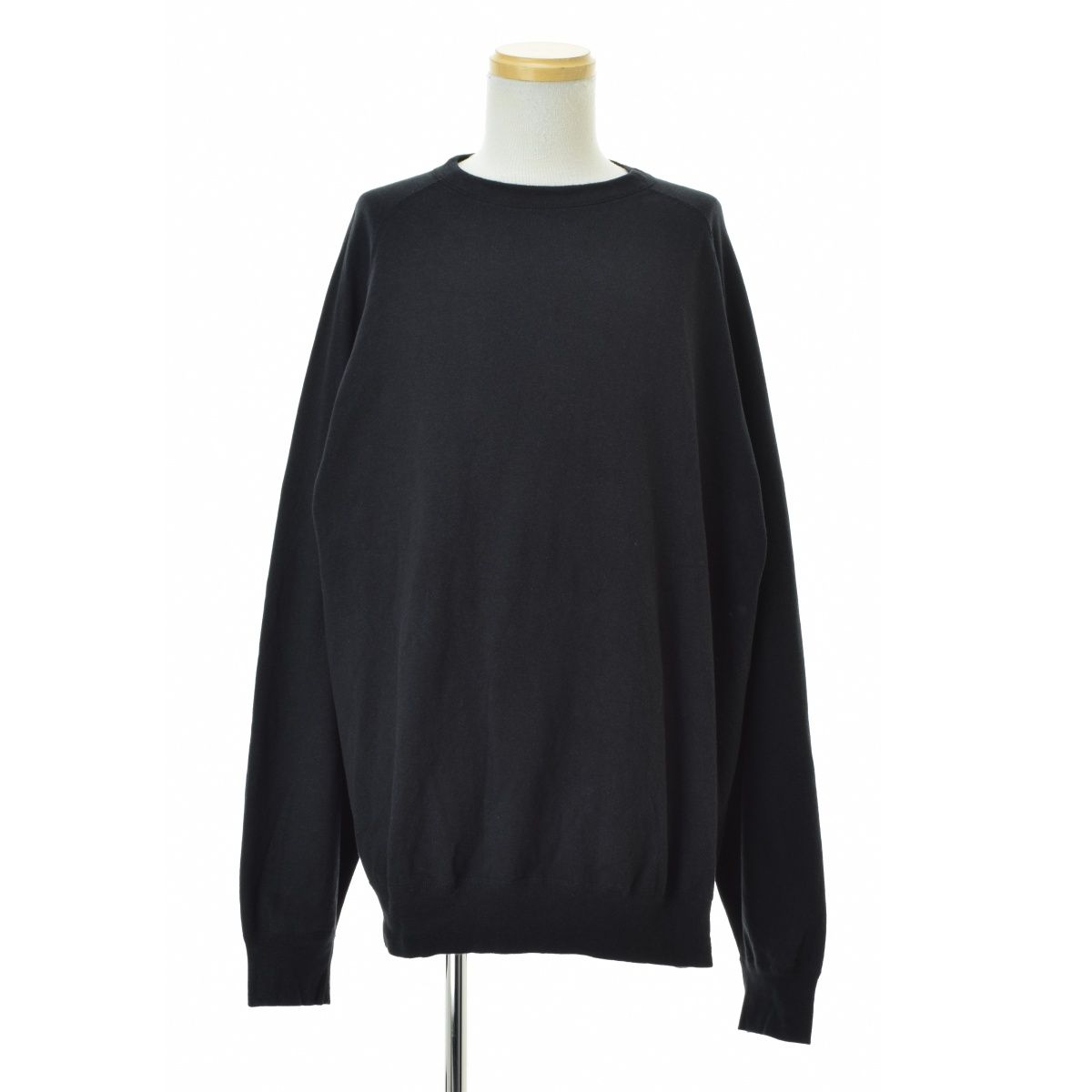 COMOLI】25SS B01-05013 LWコットン裏毛 クルーネック長袖スウェット 