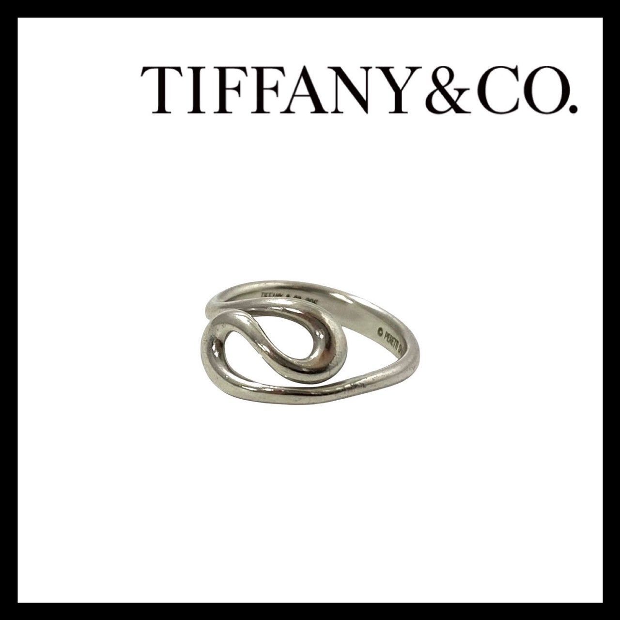 6号 Tiffany & Co. オープンウェーブリング シルバー ティファニー 6号 Tiffany & Co. オープンウェーブリング シルバー ティファニー