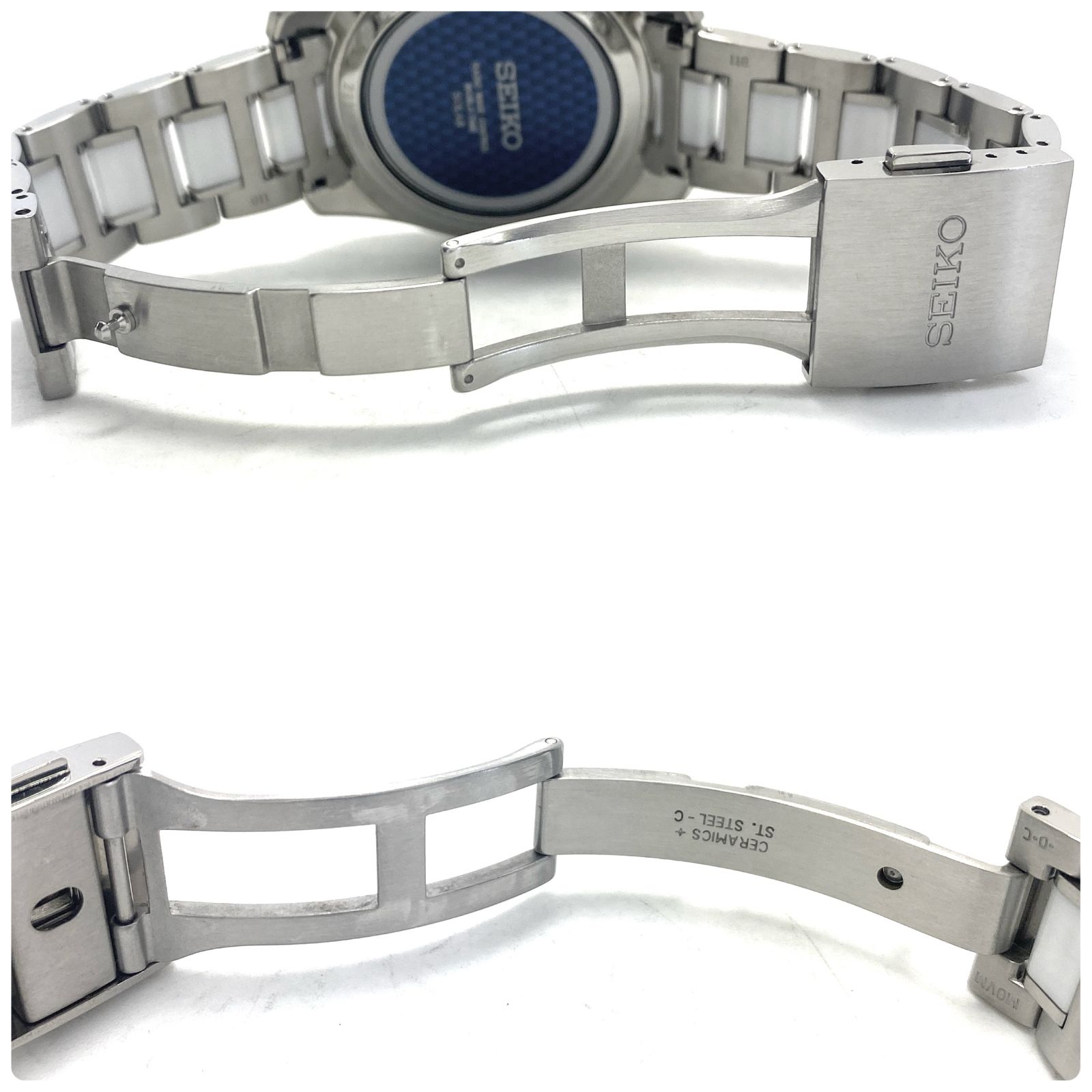希少】腕時計 メンズ セイコー SEIKO ブライツ モーション・ブルー