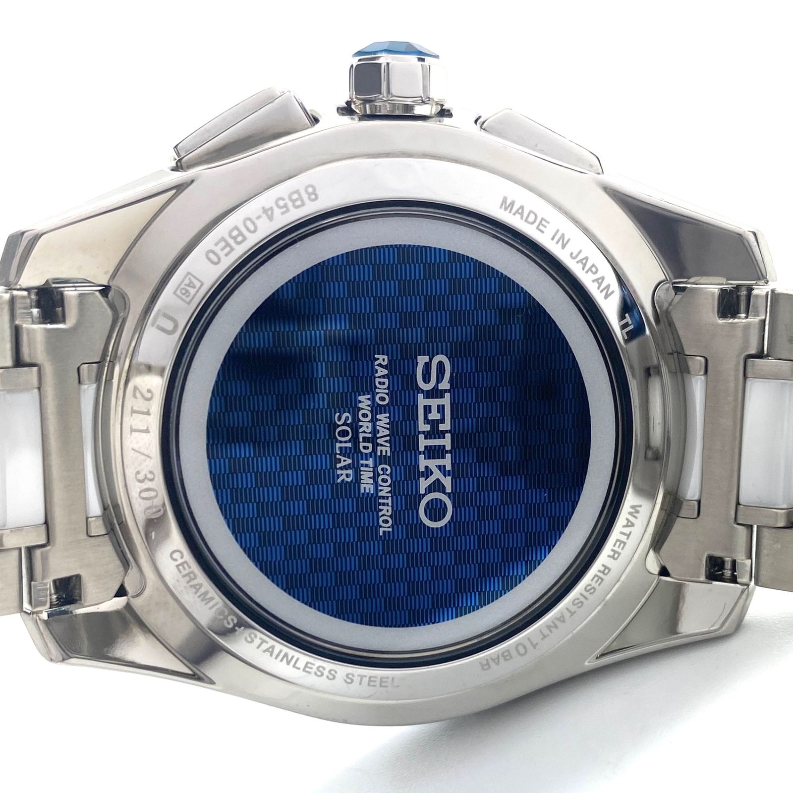 希少腕時計 メンズ セイコー SEIKO ブライツ モーション・ブルー