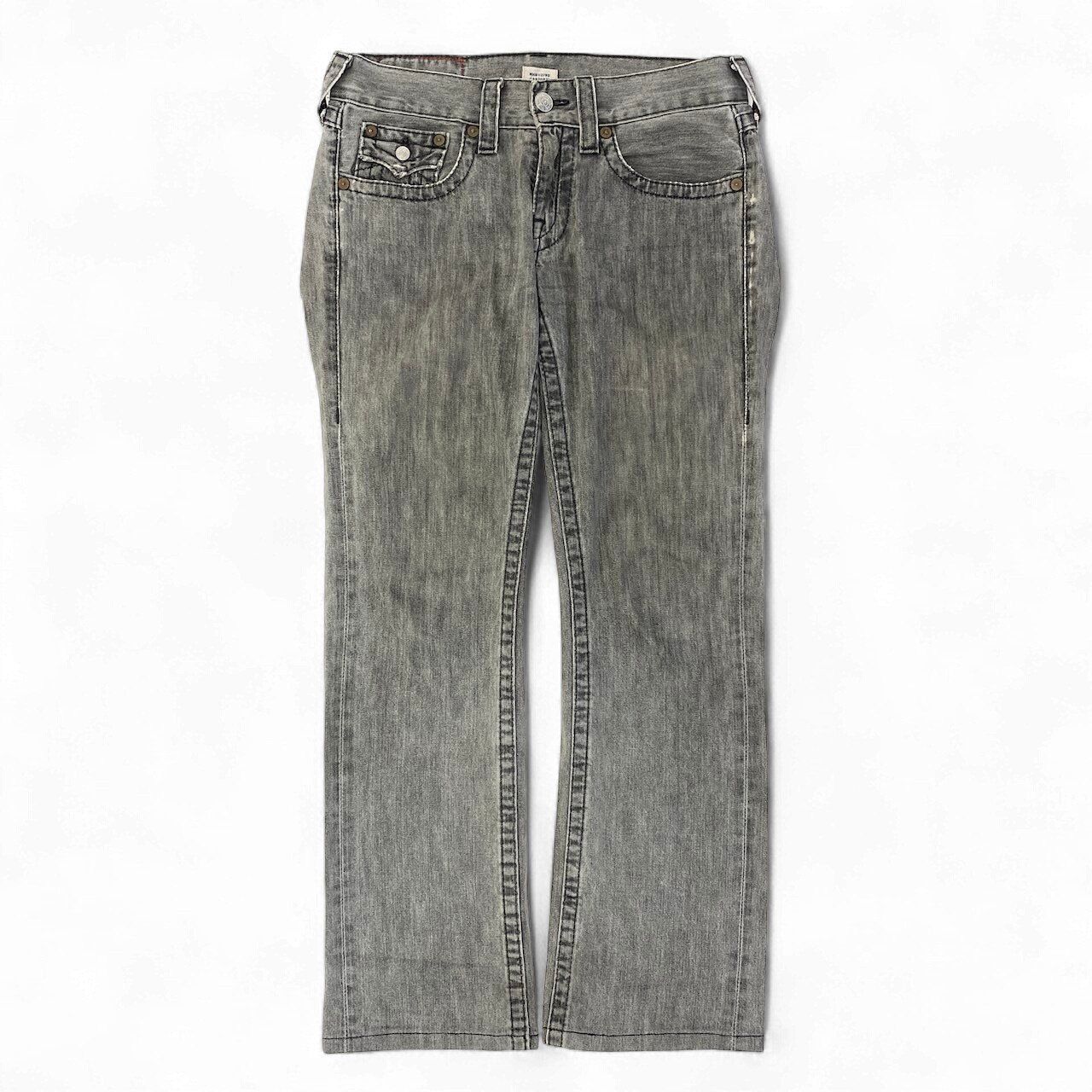 69d30 米国製 TRUE RELIGION トゥルーレリジョン RICKY ストレート 