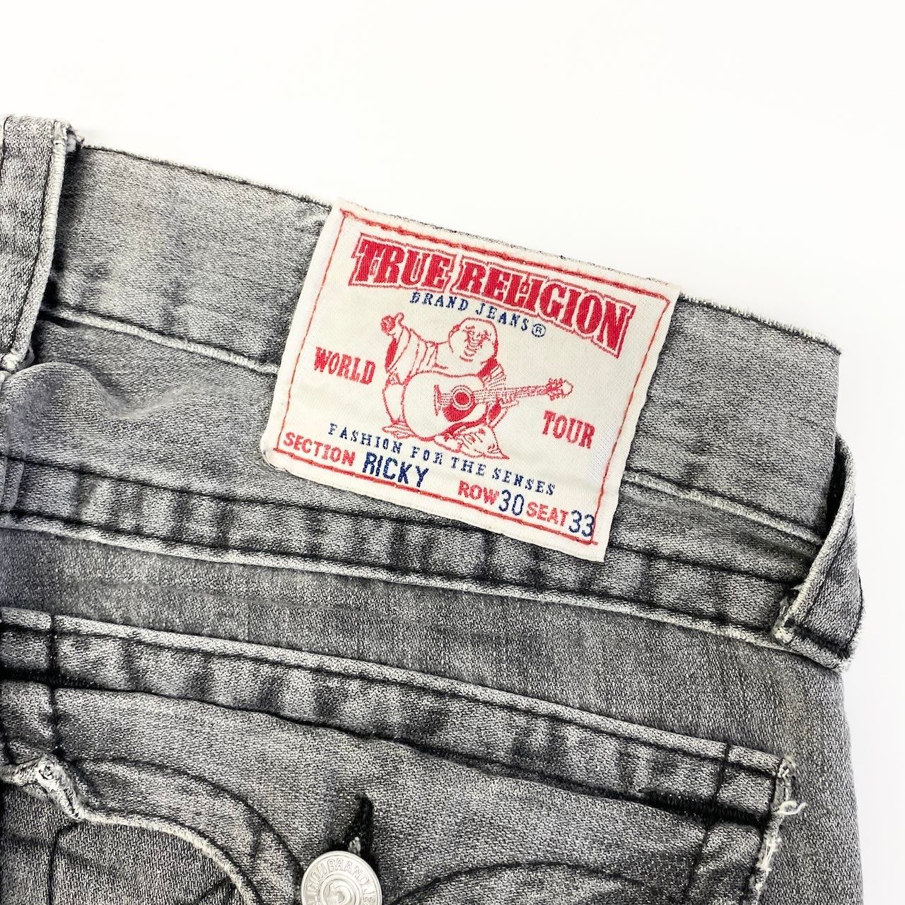 デニムパンツ true religion ひ 69d30 米国製 TRUE RELIGION トゥルー