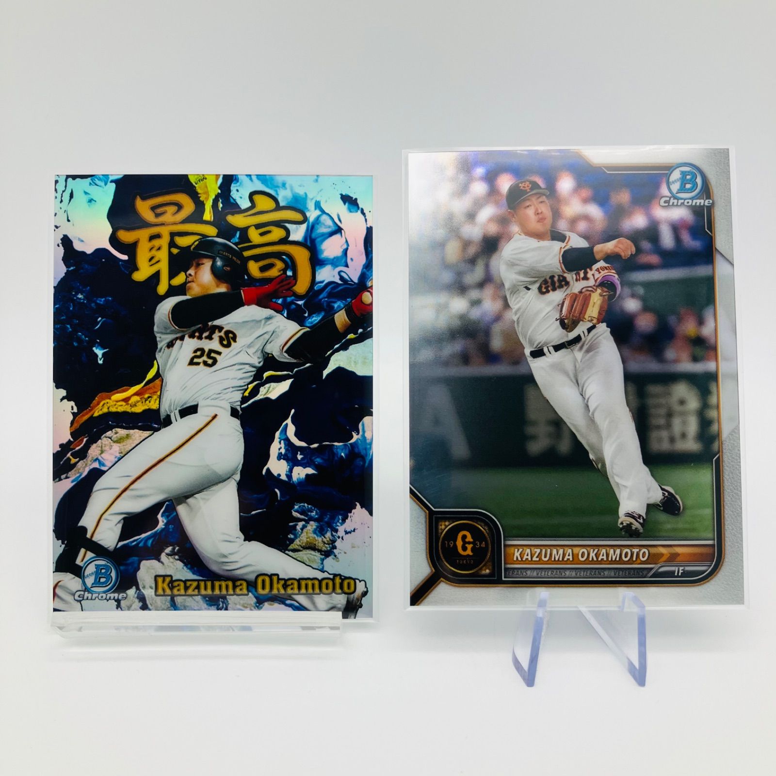 2022 TOPPS NPB Bowman Chrome 岡本和真 KAZUMA OKAMOTO ベース